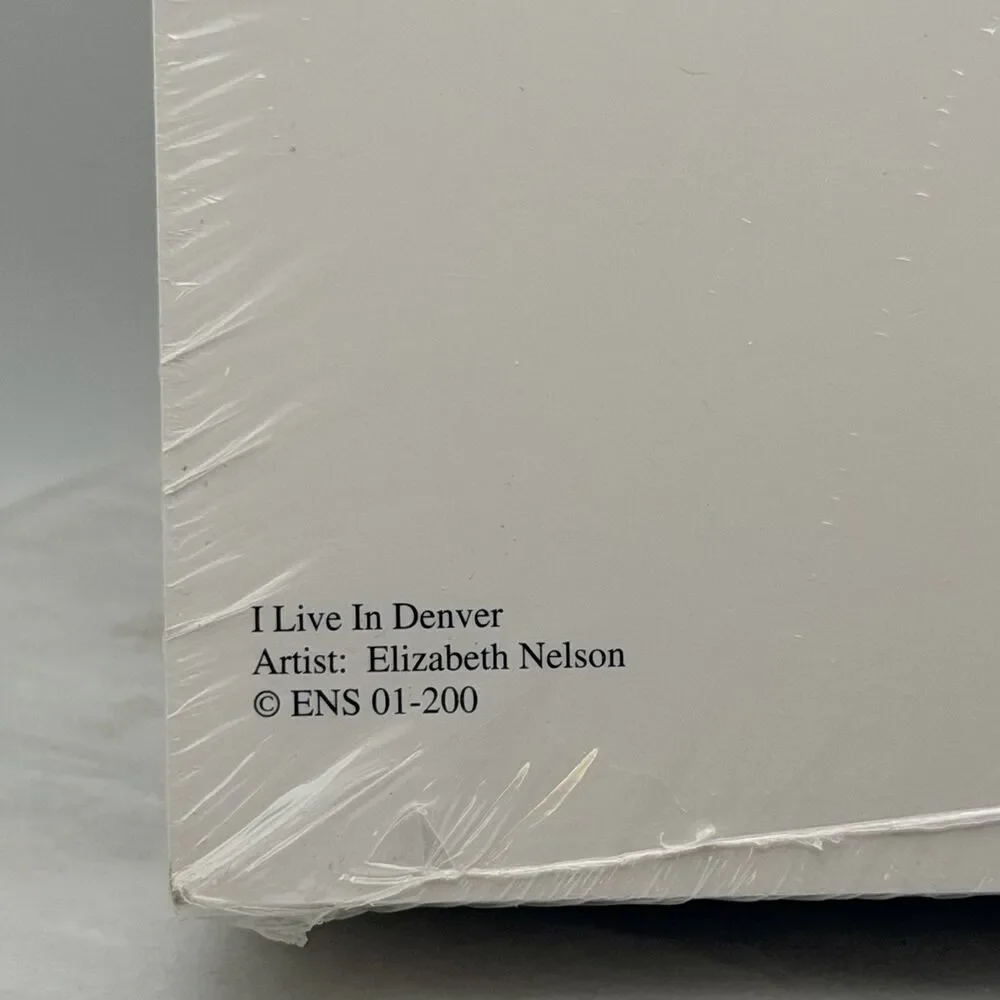 Elizabeth Nelson I Live In Denver 5x7 Note Cards Sealed 40-50 Est NOS